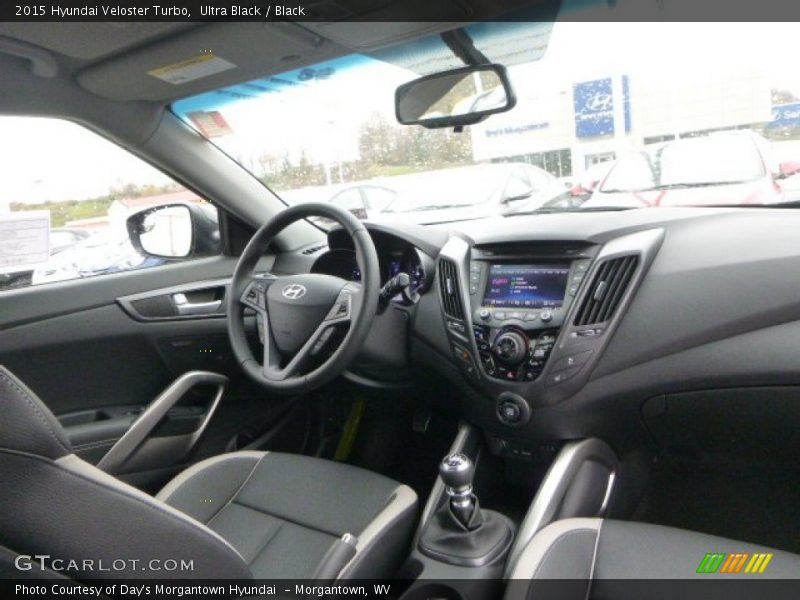 Ultra Black / Black 2015 Hyundai Veloster Turbo