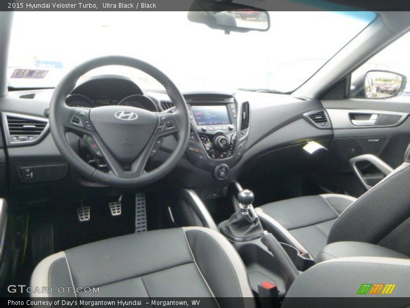 Ultra Black / Black 2015 Hyundai Veloster Turbo