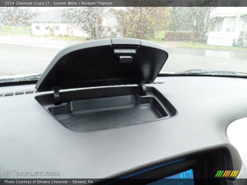 Summit White / Medium Titanium 2014 Chevrolet Cruze LT