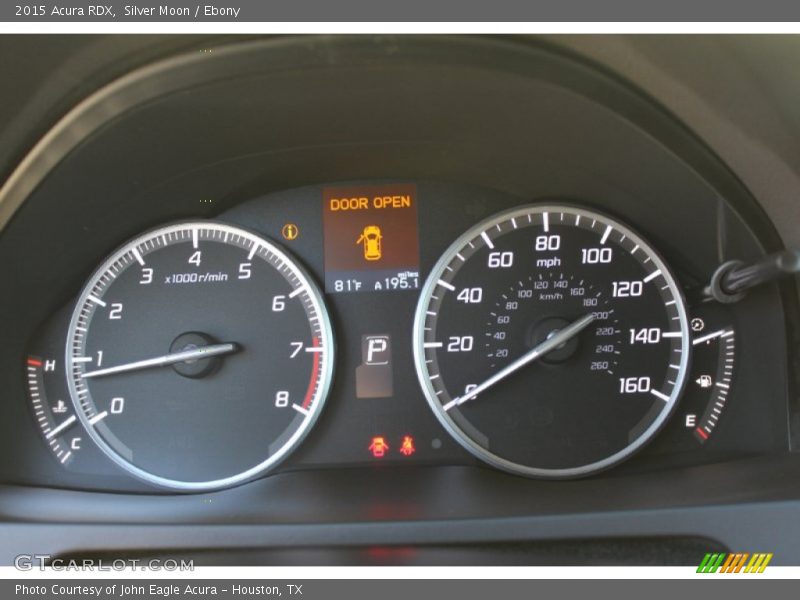 Silver Moon / Ebony 2015 Acura RDX