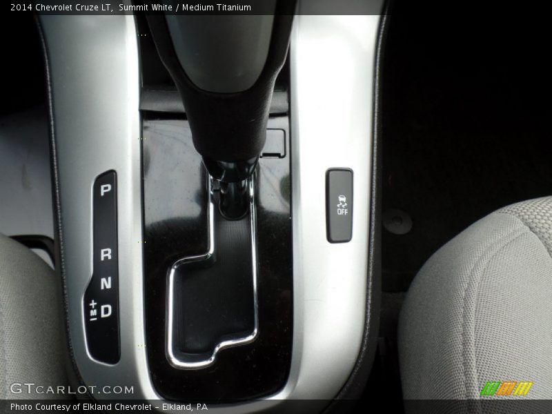 Summit White / Medium Titanium 2014 Chevrolet Cruze LT