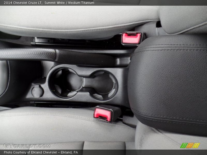 Summit White / Medium Titanium 2014 Chevrolet Cruze LT