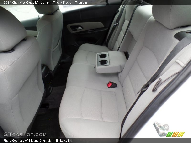 Summit White / Medium Titanium 2014 Chevrolet Cruze LT