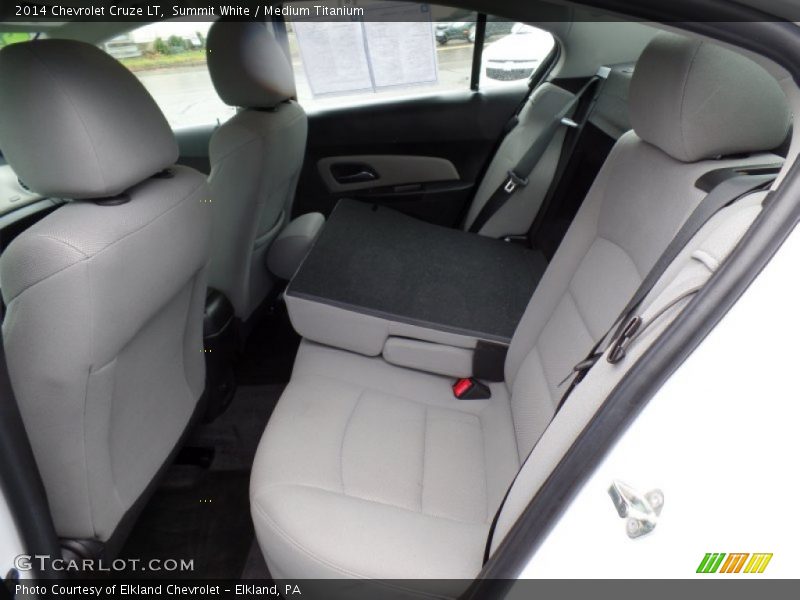Summit White / Medium Titanium 2014 Chevrolet Cruze LT