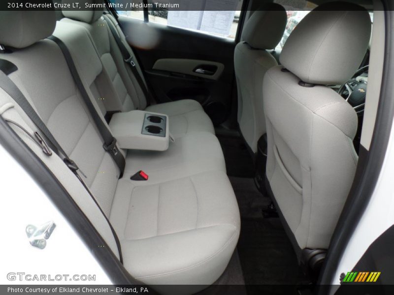 Summit White / Medium Titanium 2014 Chevrolet Cruze LT