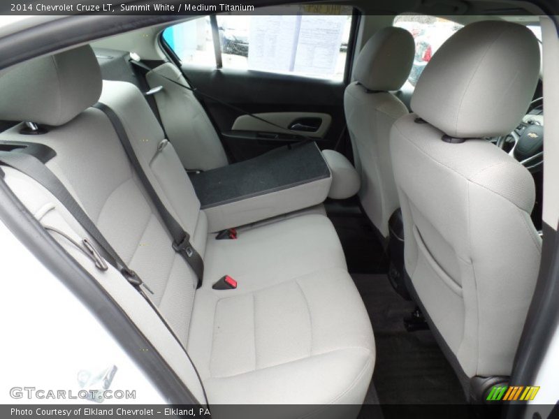 Summit White / Medium Titanium 2014 Chevrolet Cruze LT