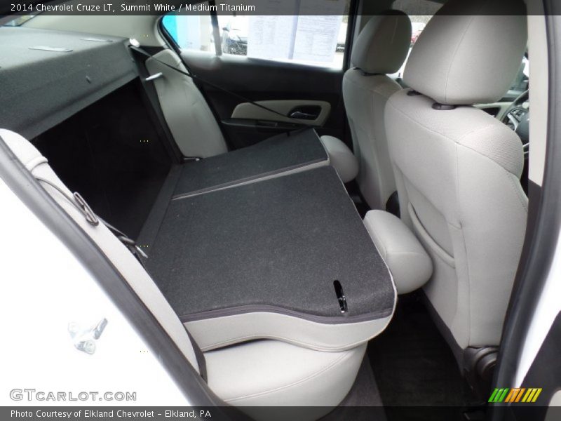 Summit White / Medium Titanium 2014 Chevrolet Cruze LT