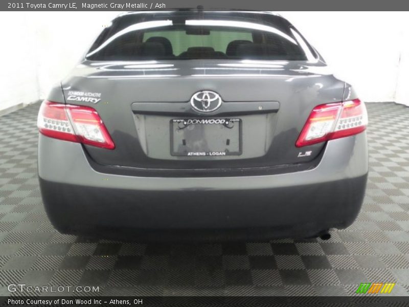 Magnetic Gray Metallic / Ash 2011 Toyota Camry LE