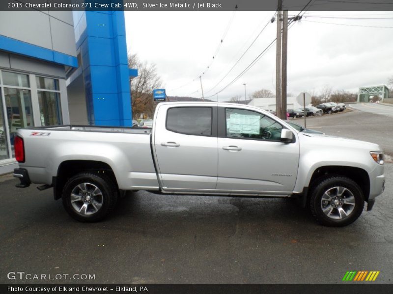  2015 Colorado Z71 Crew Cab 4WD Silver Ice Metallic