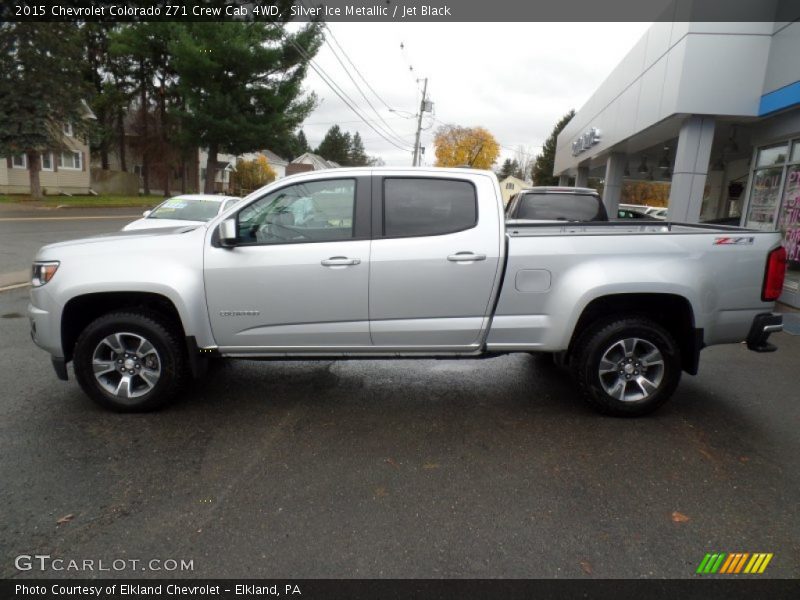  2015 Colorado Z71 Crew Cab 4WD Silver Ice Metallic