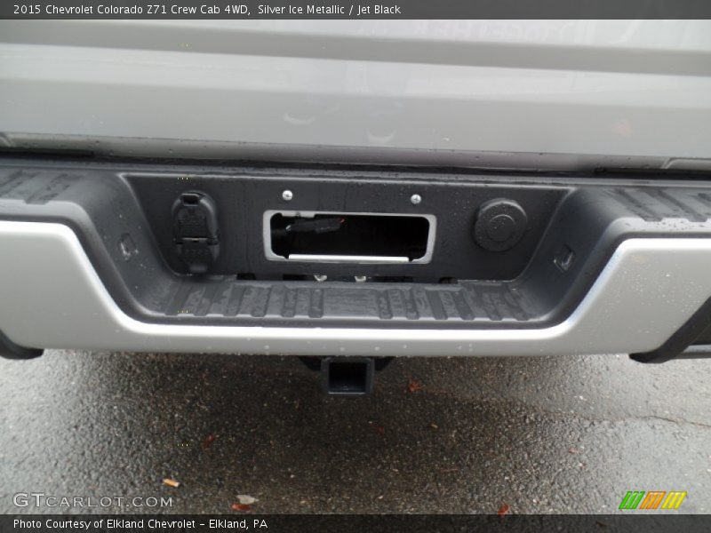 Silver Ice Metallic / Jet Black 2015 Chevrolet Colorado Z71 Crew Cab 4WD