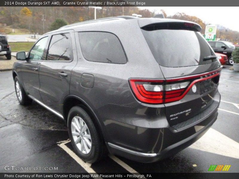 Granite Crystal Metallic / Black/Light Frost Beige 2014 Dodge Durango SXT AWD