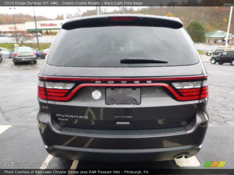 Granite Crystal Metallic / Black/Light Frost Beige 2014 Dodge Durango SXT AWD