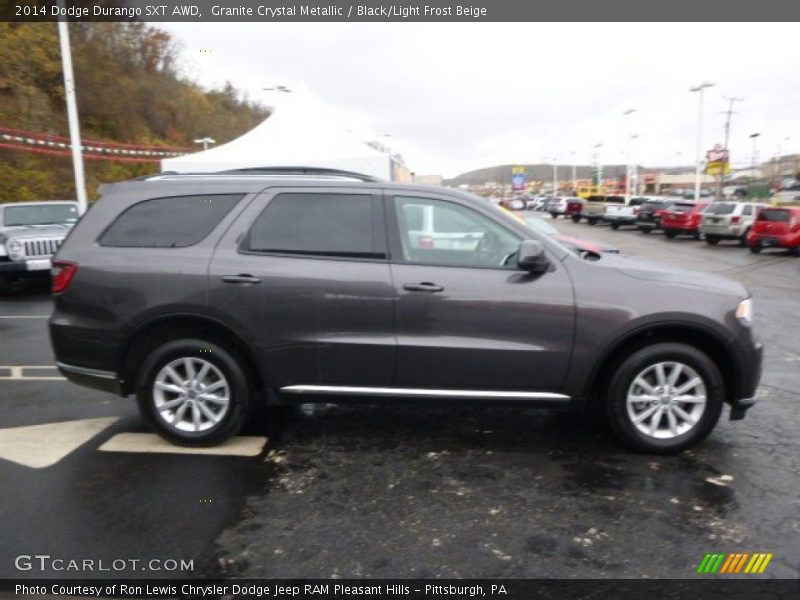Granite Crystal Metallic / Black/Light Frost Beige 2014 Dodge Durango SXT AWD