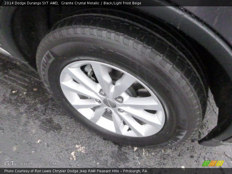 Granite Crystal Metallic / Black/Light Frost Beige 2014 Dodge Durango SXT AWD