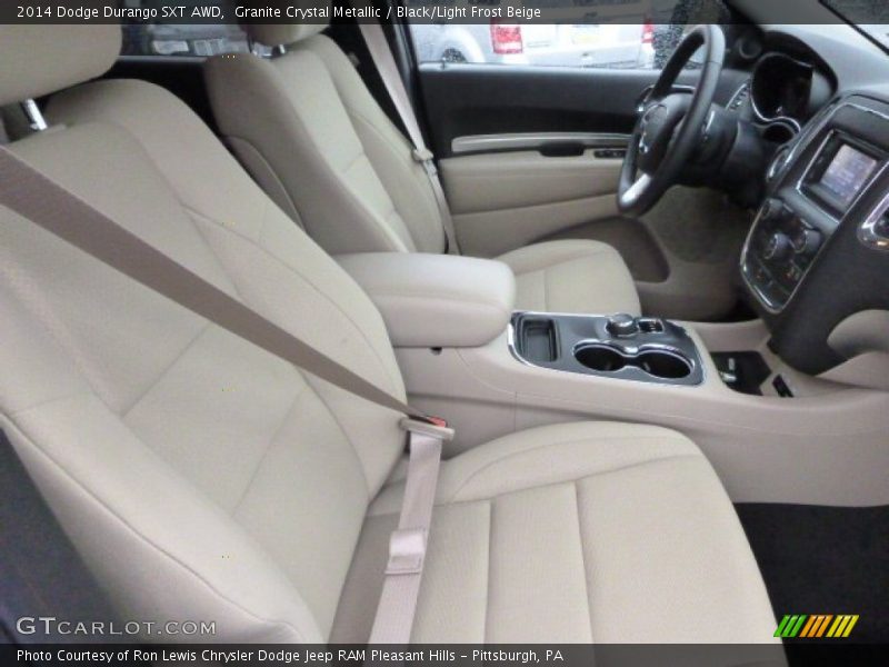 Granite Crystal Metallic / Black/Light Frost Beige 2014 Dodge Durango SXT AWD