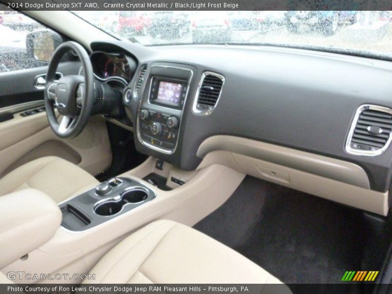 Granite Crystal Metallic / Black/Light Frost Beige 2014 Dodge Durango SXT AWD