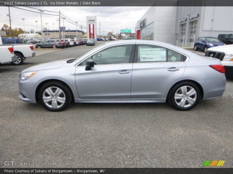 Ice Silver Metallic / Slate Black 2015 Subaru Legacy 2.5i