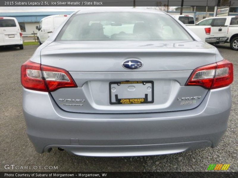 Ice Silver Metallic / Slate Black 2015 Subaru Legacy 2.5i