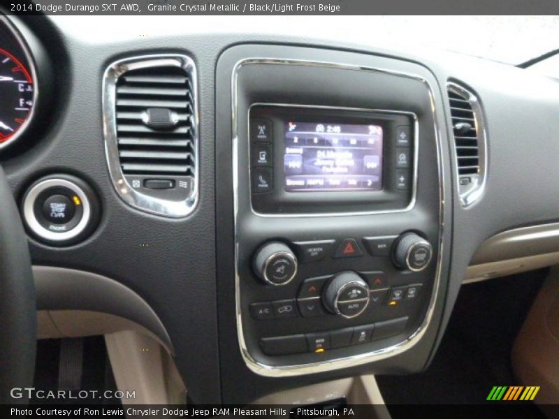 Granite Crystal Metallic / Black/Light Frost Beige 2014 Dodge Durango SXT AWD