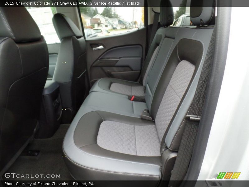 Rear Seat of 2015 Colorado Z71 Crew Cab 4WD