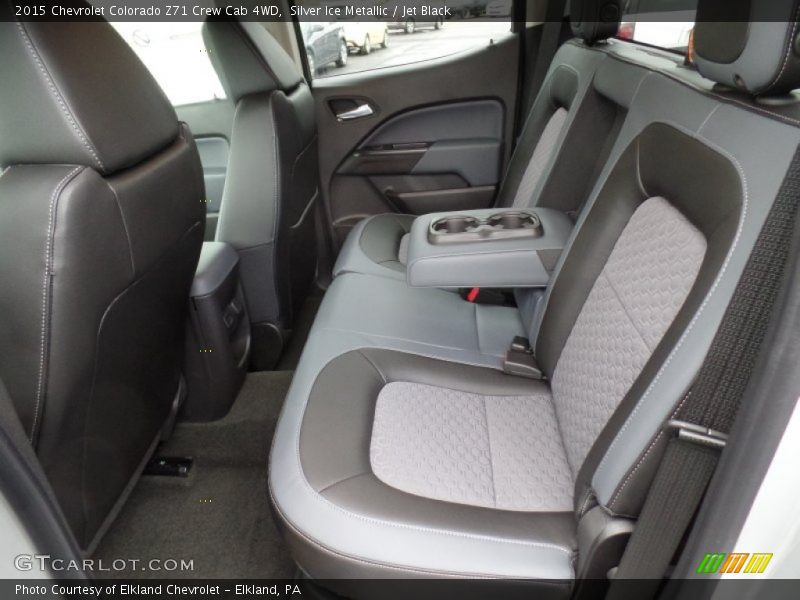 Rear Seat of 2015 Colorado Z71 Crew Cab 4WD