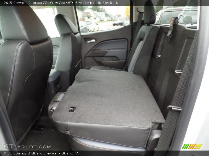 Silver Ice Metallic / Jet Black 2015 Chevrolet Colorado Z71 Crew Cab 4WD