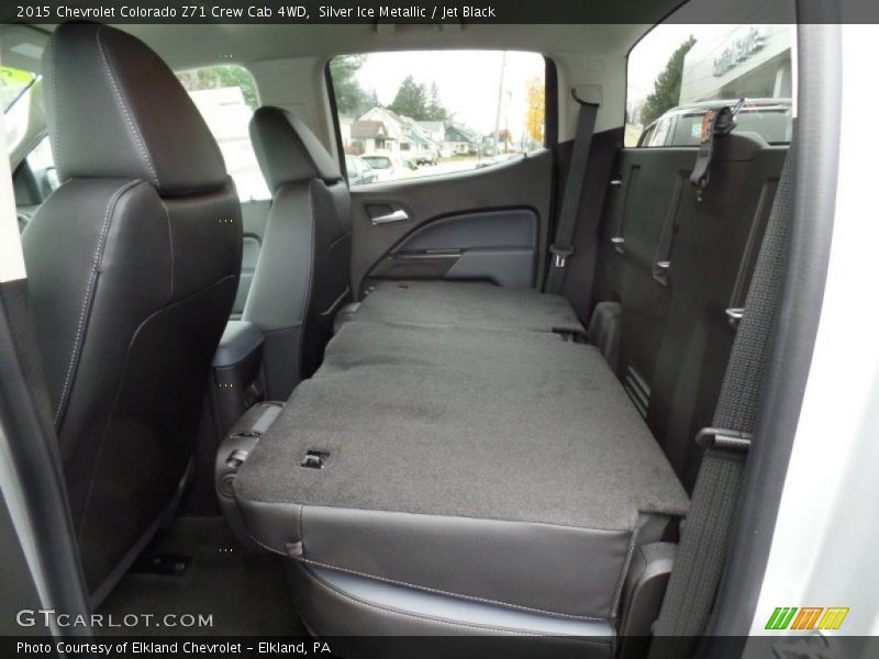 Silver Ice Metallic / Jet Black 2015 Chevrolet Colorado Z71 Crew Cab 4WD