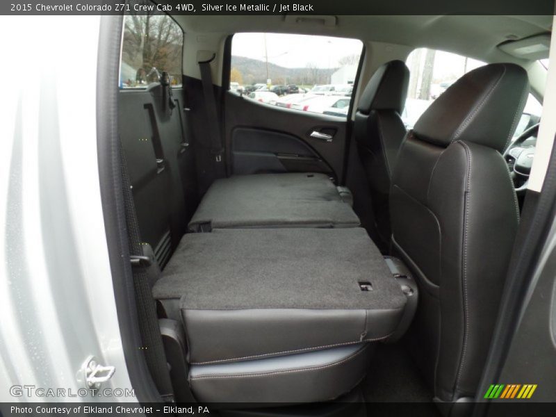 Silver Ice Metallic / Jet Black 2015 Chevrolet Colorado Z71 Crew Cab 4WD