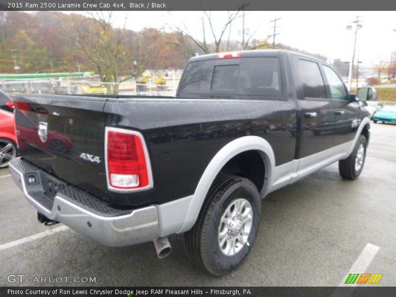 Black / Black 2015 Ram 2500 Laramie Crew Cab 4x4