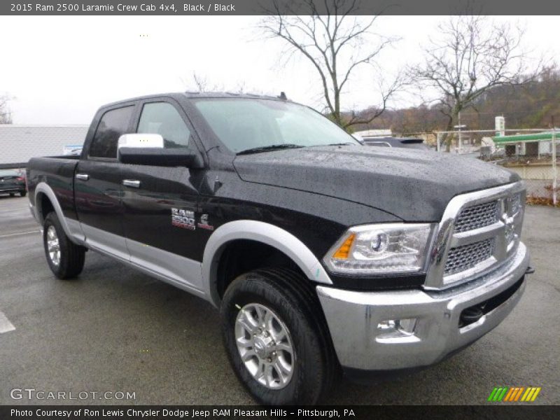 Black / Black 2015 Ram 2500 Laramie Crew Cab 4x4