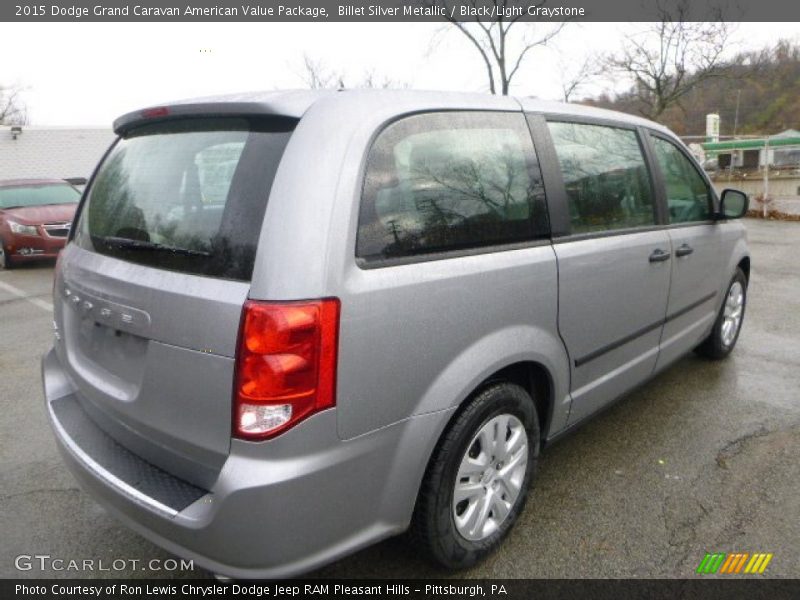  2015 Grand Caravan American Value Package Billet Silver Metallic