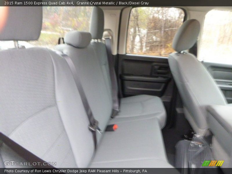 Granite Crystal Metallic / Black/Diesel Gray 2015 Ram 1500 Express Quad Cab 4x4