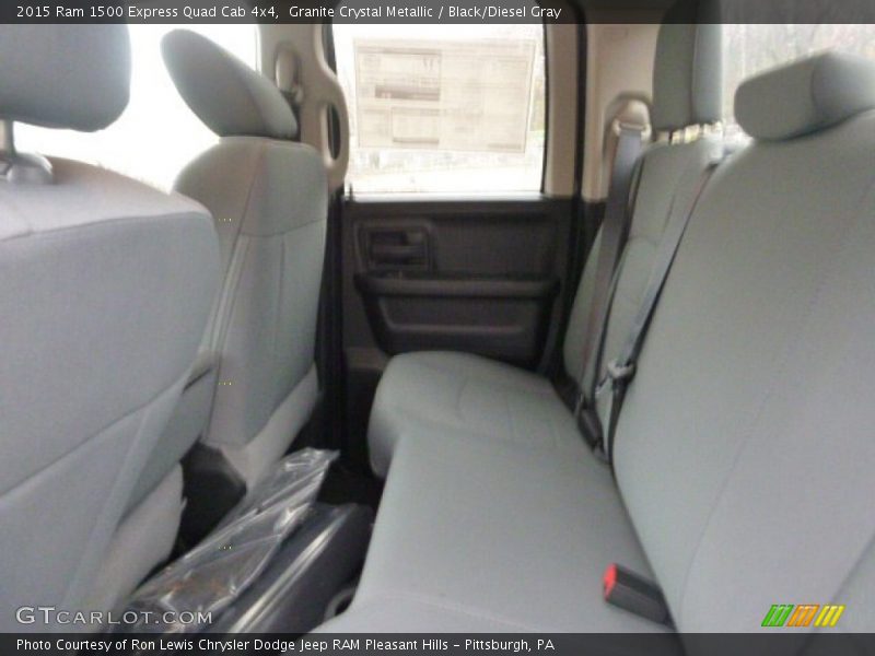 Granite Crystal Metallic / Black/Diesel Gray 2015 Ram 1500 Express Quad Cab 4x4