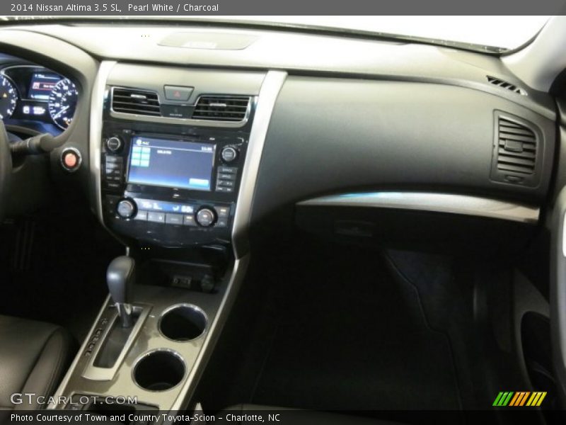 Pearl White / Charcoal 2014 Nissan Altima 3.5 SL
