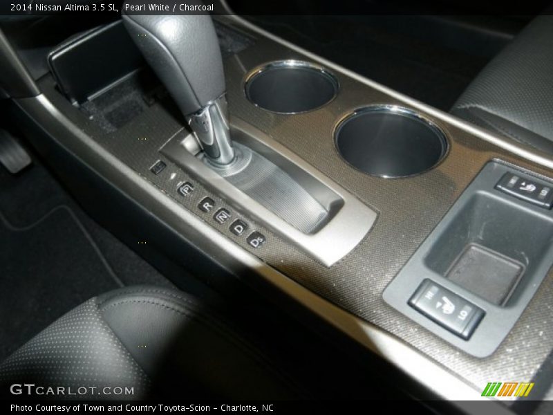 Pearl White / Charcoal 2014 Nissan Altima 3.5 SL
