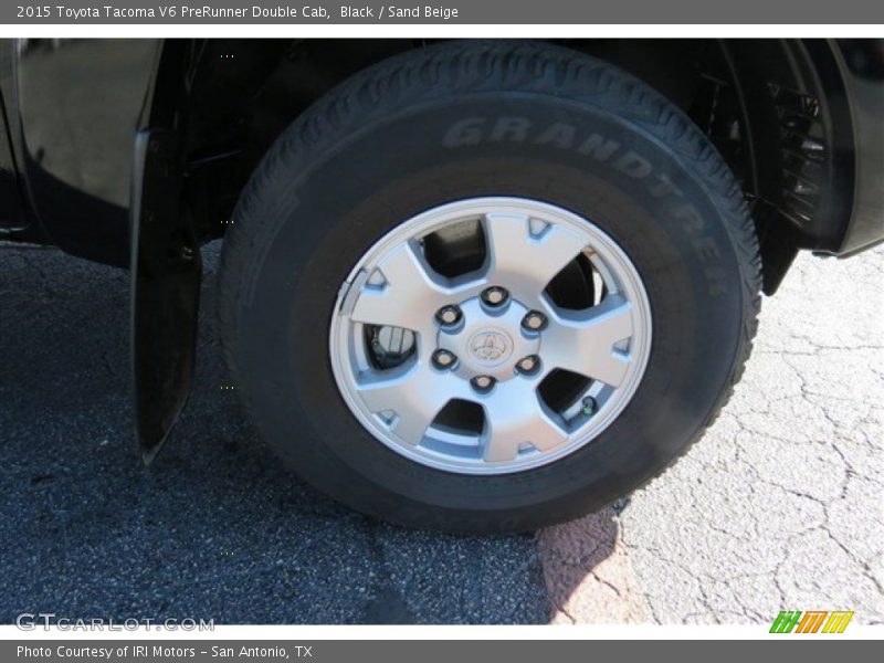 Black / Sand Beige 2015 Toyota Tacoma V6 PreRunner Double Cab