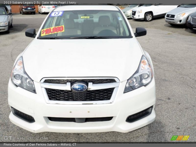 Satin White Pearl / Ivory 2013 Subaru Legacy 2.5i