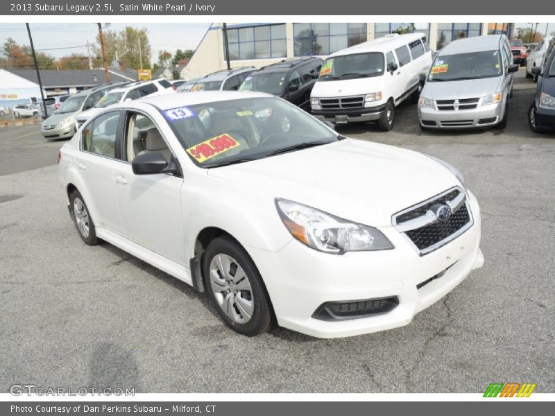 Satin White Pearl / Ivory 2013 Subaru Legacy 2.5i