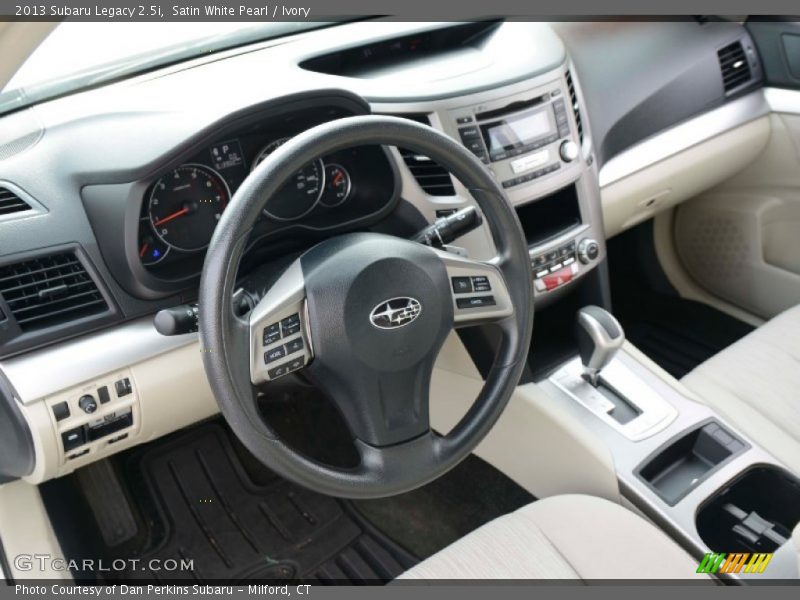 Satin White Pearl / Ivory 2013 Subaru Legacy 2.5i