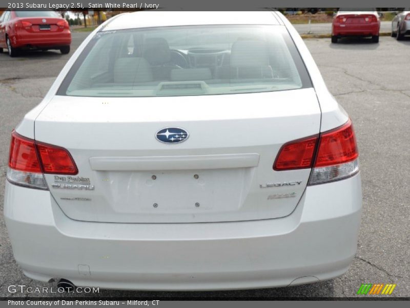 Satin White Pearl / Ivory 2013 Subaru Legacy 2.5i