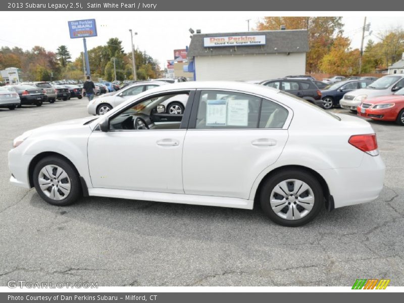 Satin White Pearl / Ivory 2013 Subaru Legacy 2.5i