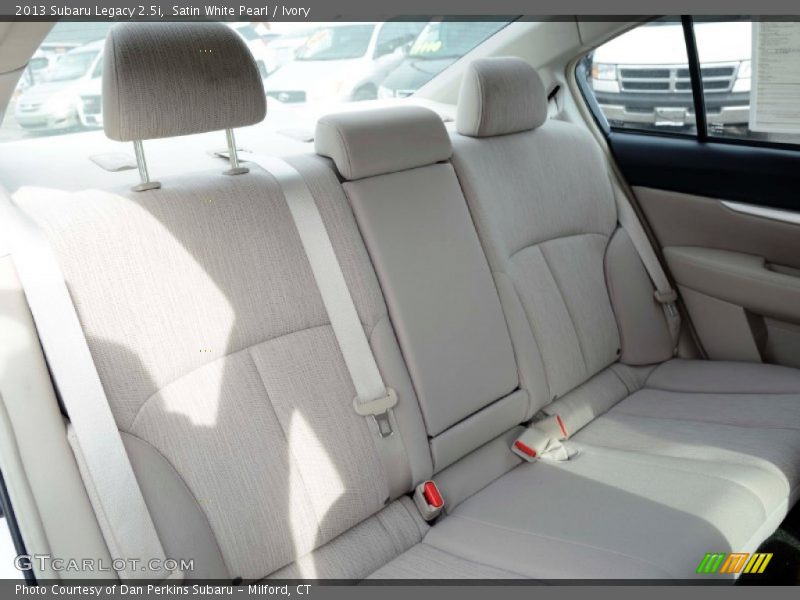 Satin White Pearl / Ivory 2013 Subaru Legacy 2.5i
