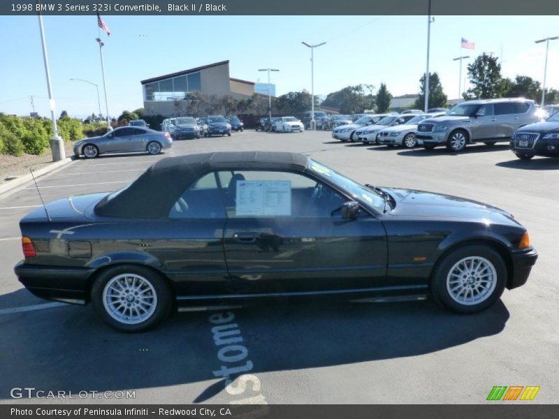 Black II / Black 1998 BMW 3 Series 323i Convertible