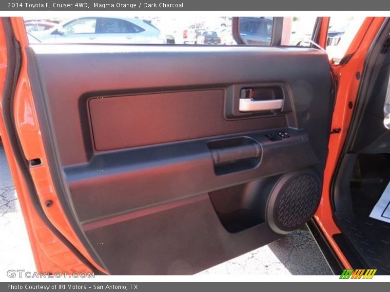 Magma Orange / Dark Charcoal 2014 Toyota FJ Cruiser 4WD