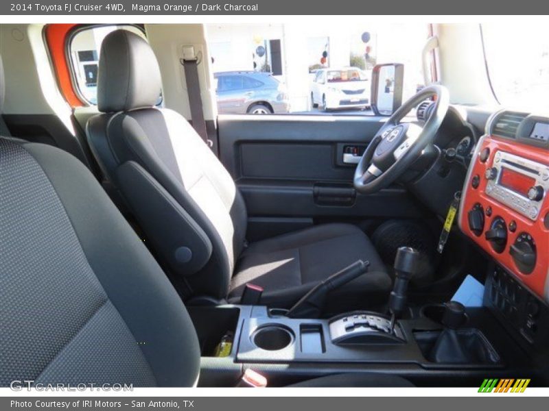 Magma Orange / Dark Charcoal 2014 Toyota FJ Cruiser 4WD