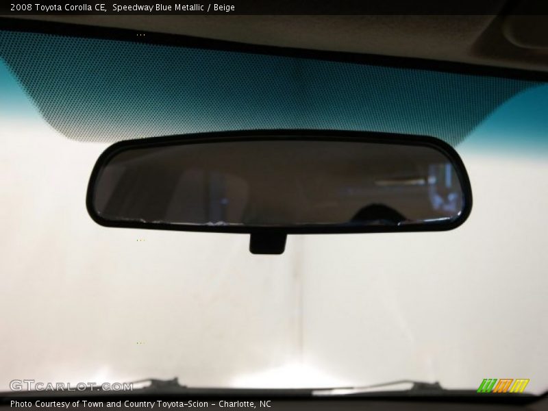 Speedway Blue Metallic / Beige 2008 Toyota Corolla CE