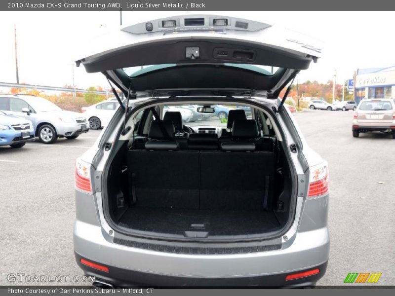 Liquid Silver Metallic / Black 2010 Mazda CX-9 Grand Touring AWD