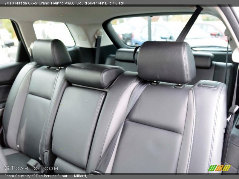 Liquid Silver Metallic / Black 2010 Mazda CX-9 Grand Touring AWD