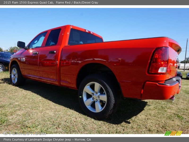  2015 1500 Express Quad Cab Flame Red